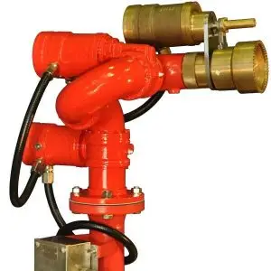 Allows for smooth and precise movement of the monitor, enabling firefighters to aim foam accurately at the fire source.